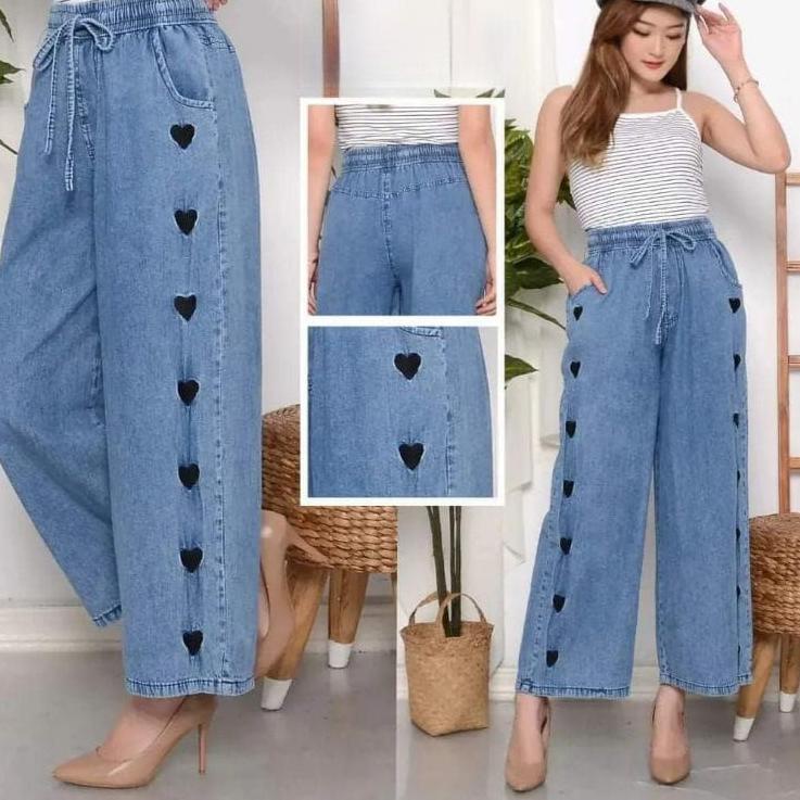 CELANA KULOT JEANS / KULOT JEANS / CELANA JEANS WANITA / CELANA WANITA / KULOT JEANS WANITA