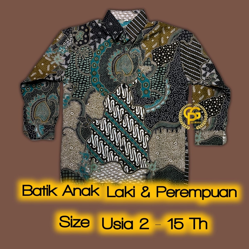 BATIK ANAK 2-15 TAHUN MOTIF ASRIJAYA