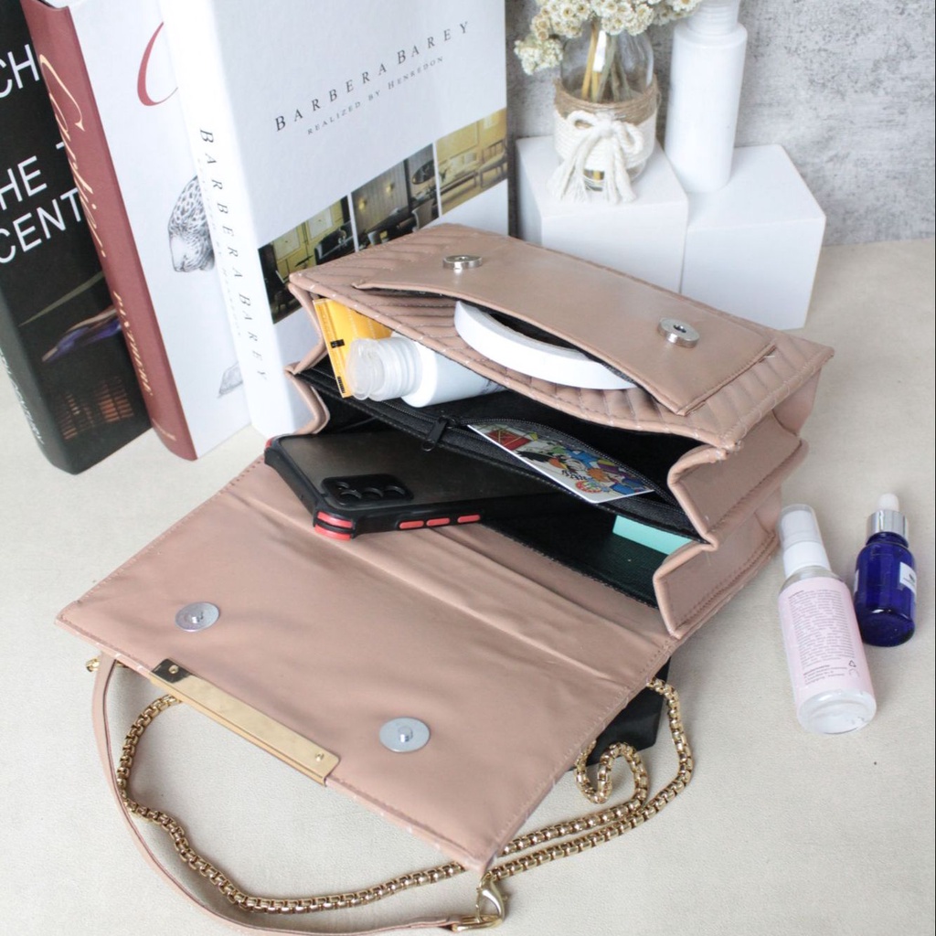 TAS SELEMPANG WANITA TERBARU MURAH ELEGANT RASA IMPORT//AMMARA NEW BORDIR VV FULL ACC//FASHION KEKINIAN BISA COD