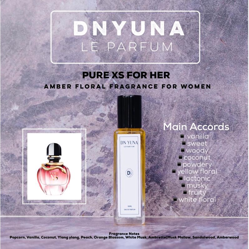 DNYUNA LE PARFUM - PURE XS FOR HER