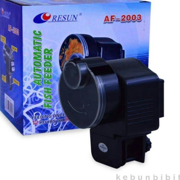 auto feeder resun af-2003 alat pemberi makan otomatis ikan