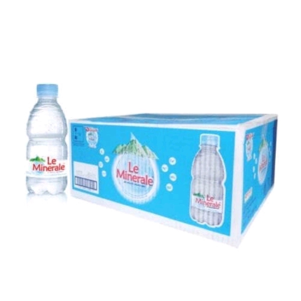 Le Minerale 330 ML Mini Air Mineral Botol Kecil 1 Dus (24)