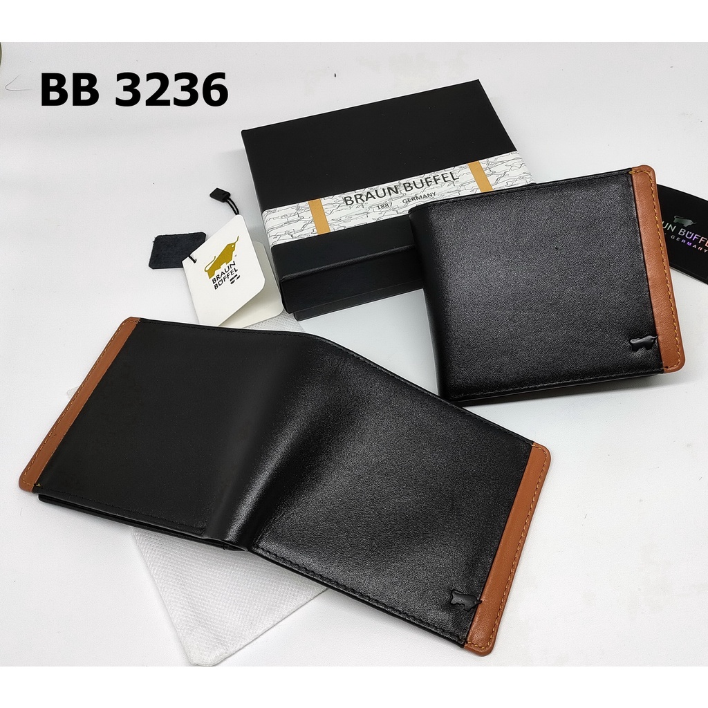 Dompet Pria Kulit Braun Buffel BB 3236 - 12 Kartu - Kulit Asli