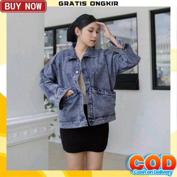 Jaket Jins Wanita Murah Jeket Levis Cewe Jakat Wanita Terbaru Jaket Wanita Korea Import Cwe Distro C