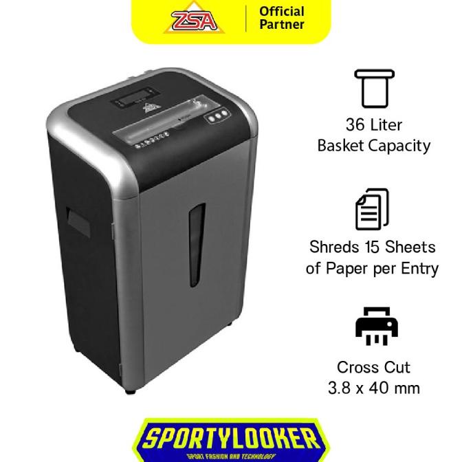 Zsa 1500St / 1500 St Paper Shredder - Mesin Penghancur Kertas