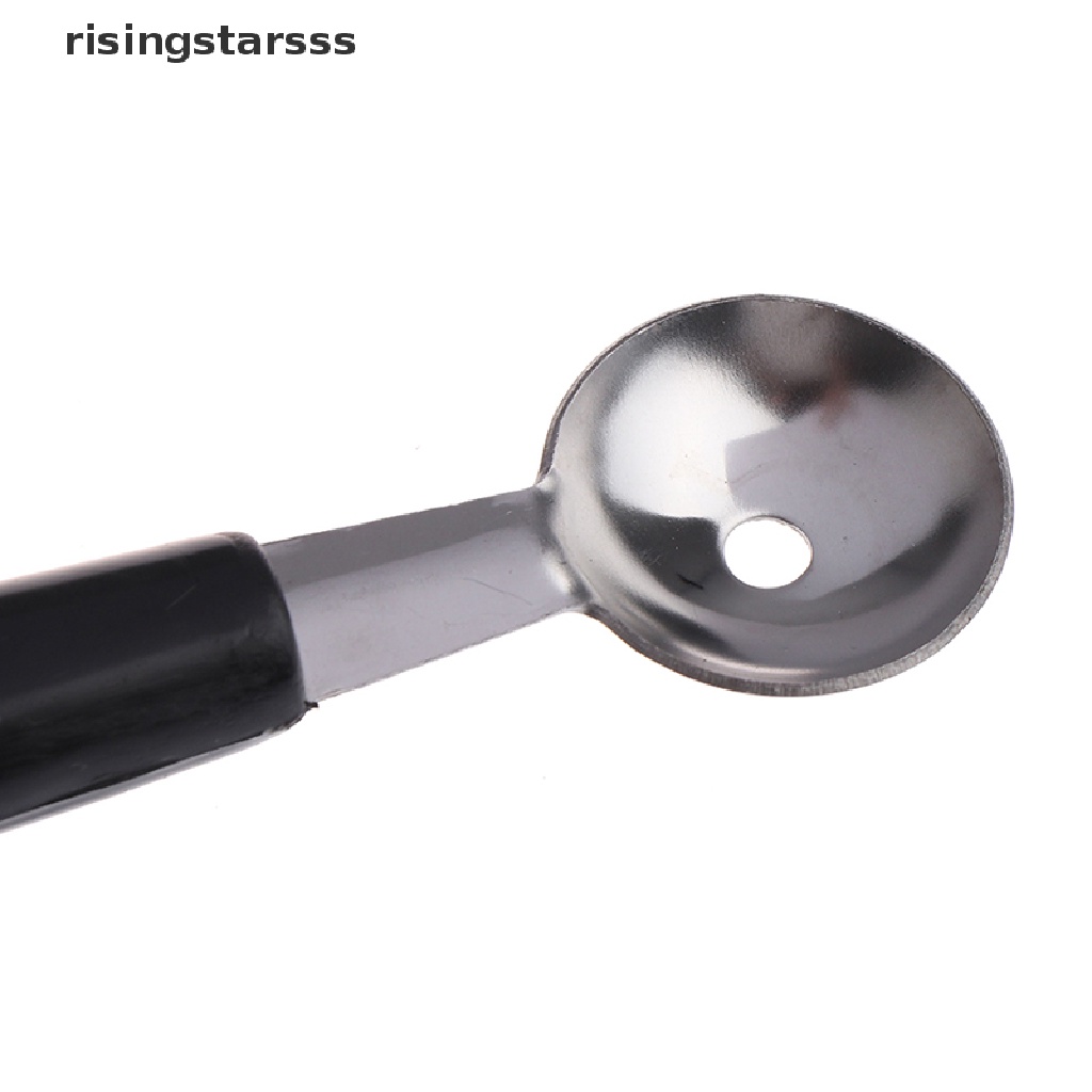 Rsid Span-new Dapur Stainless Steal Double Ended Melon Ball Scoop Buah Ice Cream Scooper Jelly