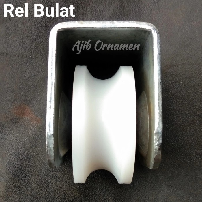 Roda Roda Pintu Pagar Nilon 7Cm Aksesoris Pintu Pagar Roda Nylon