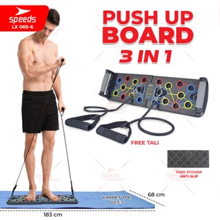 SPEEDS Push Up Stand Bar Alat Bantu Push Up Bar Untuk Olahraga Fitness Push Up 069-3