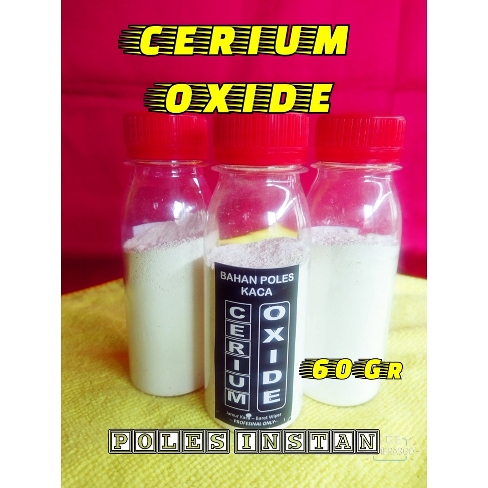 Cerium Oxide 60 Gram Poles Kaca Baret