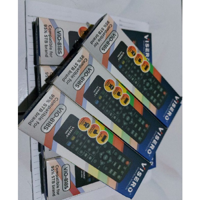 Remote Set Top Box Receiver Multi/ Universal STB VIO818S