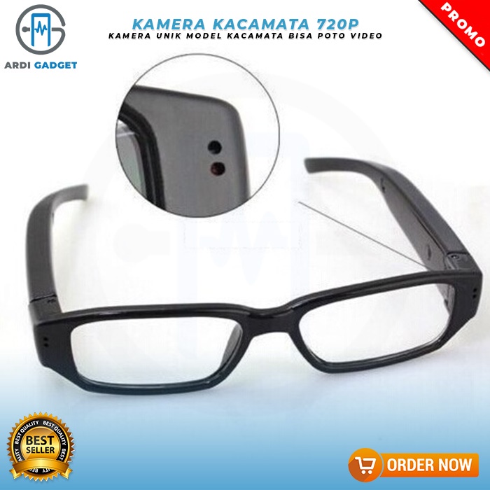 Kacamata Kamera Full Hd 1080p Spy Camera Eyeglasses Bisa Rekam Video