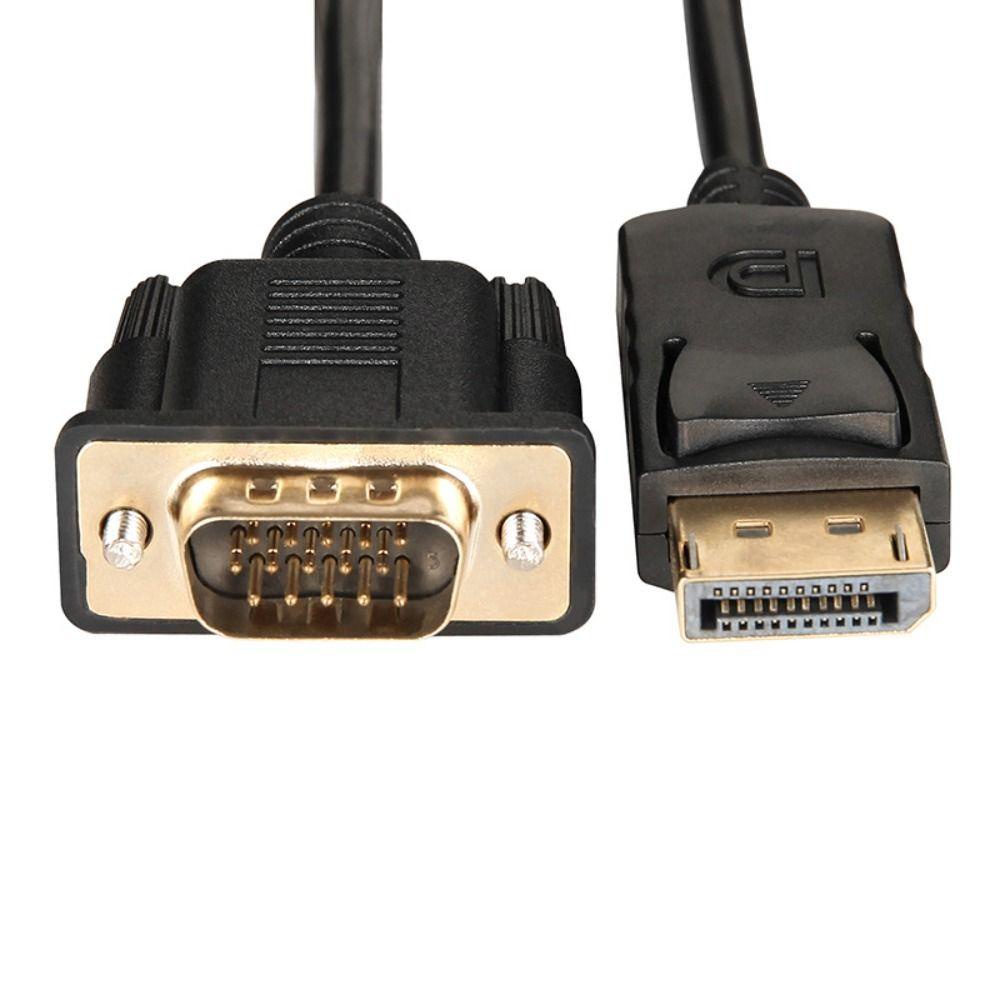 POPULAR Kabel DP to VGA Untuk PC Laptop 1.8m Displayport to VGA Conventer