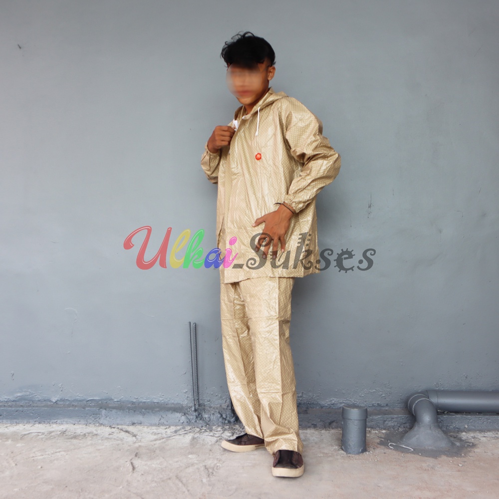 Jas Hujan Setelan Primera Polkadot Raincoat Indoplast Mantel Hujan Jaket Celana Best Quality Murah