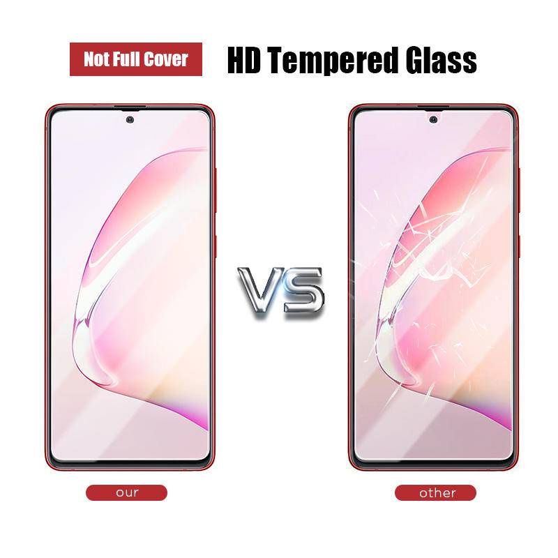 3 Pcs Tempered Glass Pelindung Layar Samsung M10s M20 M30 M30s M40 M11 M21 M21s M31 M31s M51 Galaxy A52s A52 A13 A23 M31s M51 A03 A7 A503