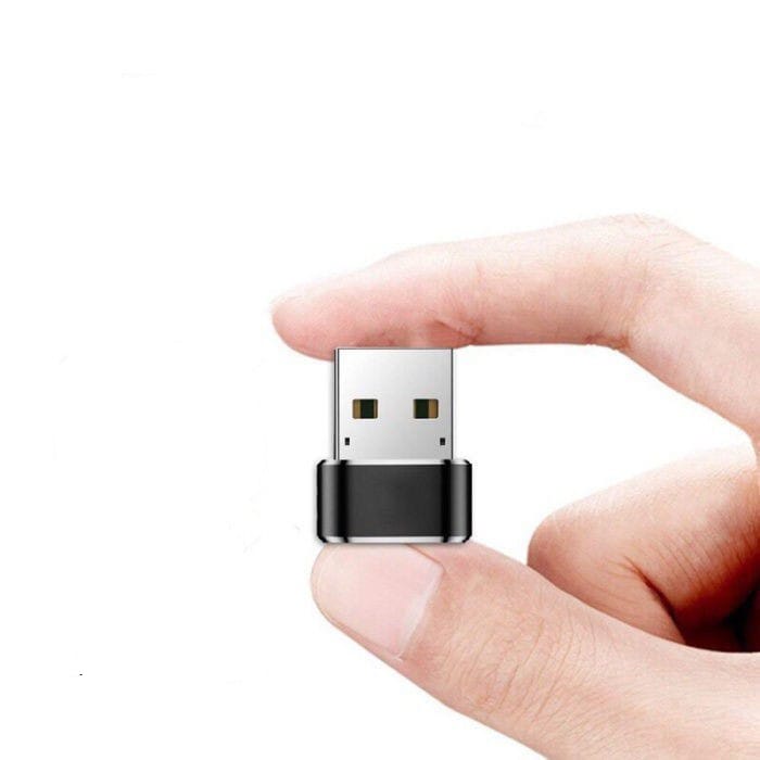 OTG USB Male To Type C Female Adapter Interface Converter Connector