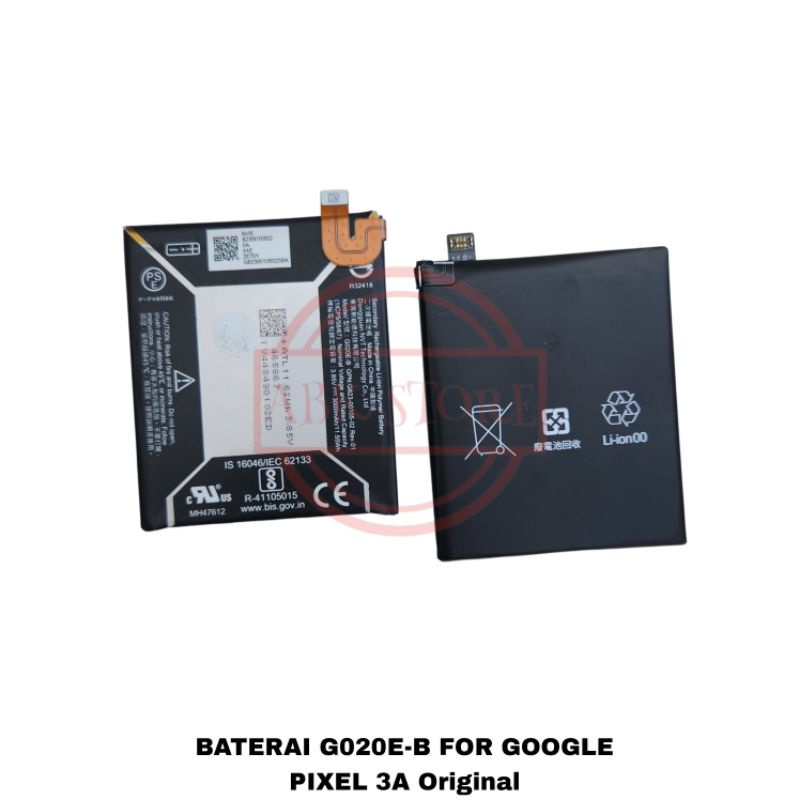 BATRE BATERAI BATTERY GOOGLE PIXEL 3A G020E-B ORIGINAL