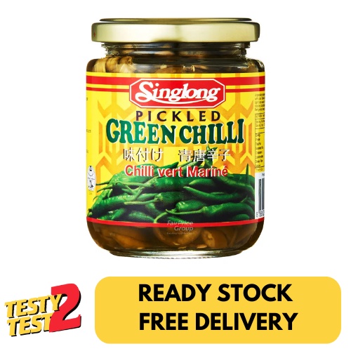 

Singlong Pickled Green Chili with Vinegar 200g