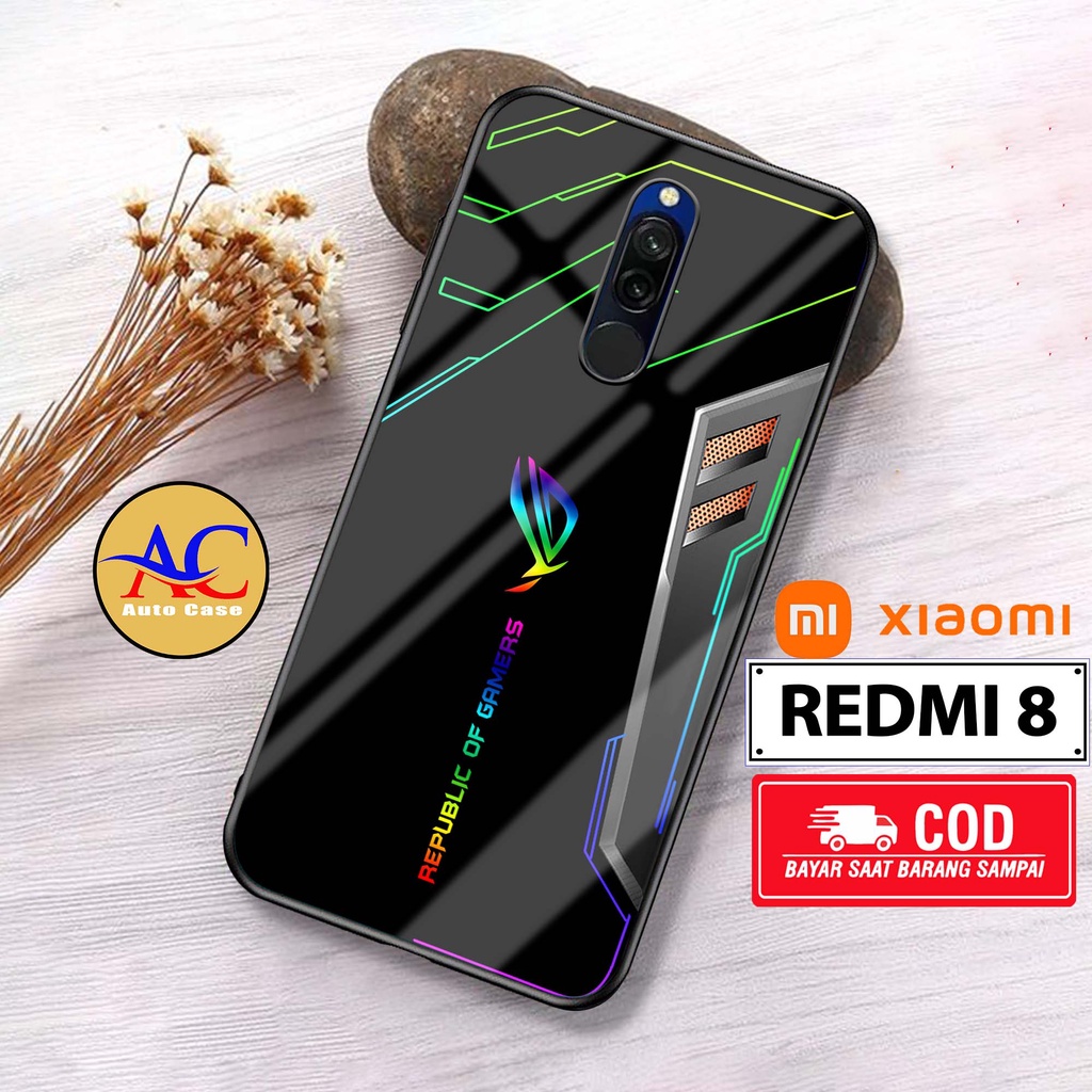 Case XIAOMI REDMI 8 Terbaru - Auto Case Motif [ ROG ] Case XIAOMI REDMI 8 - Case Hp - Casing Hp - So