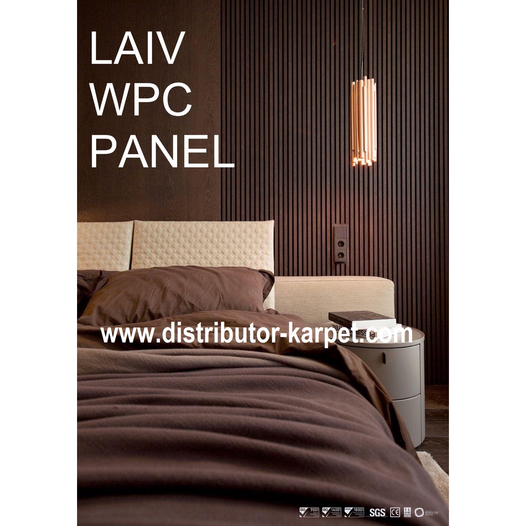 Jual Wall Panel Wpc Laiv Kisi Kisi Kayu Strip Anti Air Panjang M