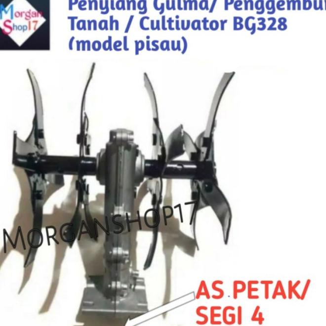 Mini Tractor/Mini Tiller/Cultivator Brush Cutter Bg328, As Segi