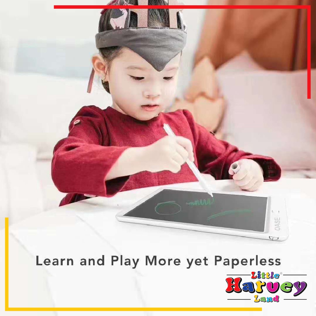 LCD TABLET EDUKASI ANAK / DRAWING WRITING TABLET Belajar Sekolah / Papan Tulis Digital
