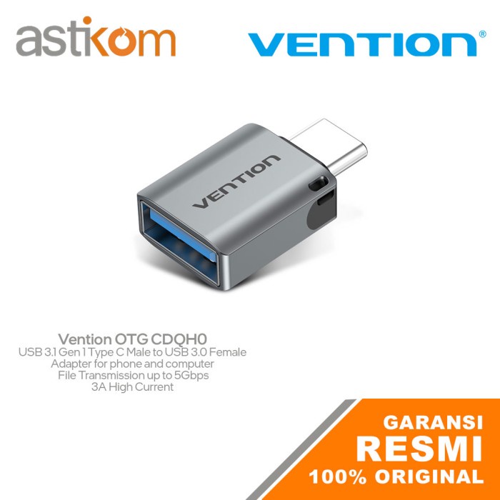 Vention Adapter USB-C to USB-A 3.0 Female OTG CDQH0