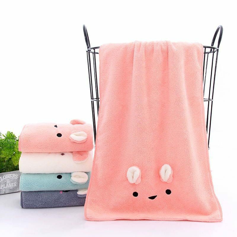 HANDUK MICROFIBER ANIMAL 3D 50X100CM