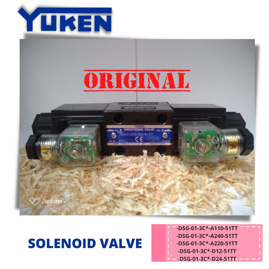 YUKEN SOLENOID VALVE DSG-01-3C*