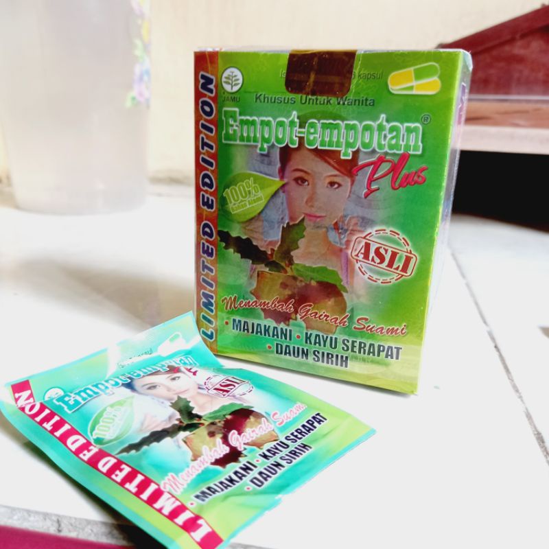 Jual Empot Empotan Plus Kapsul Jamu Wanita Original Shopee Indonesia