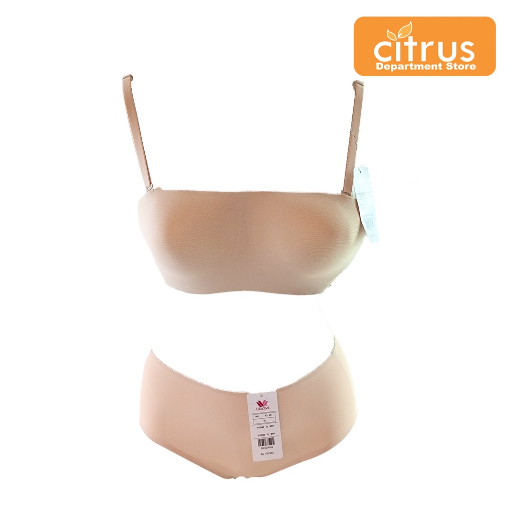 Wacoal Bra IB5618R1 Panty IP5098 Wanita Warna Coklat