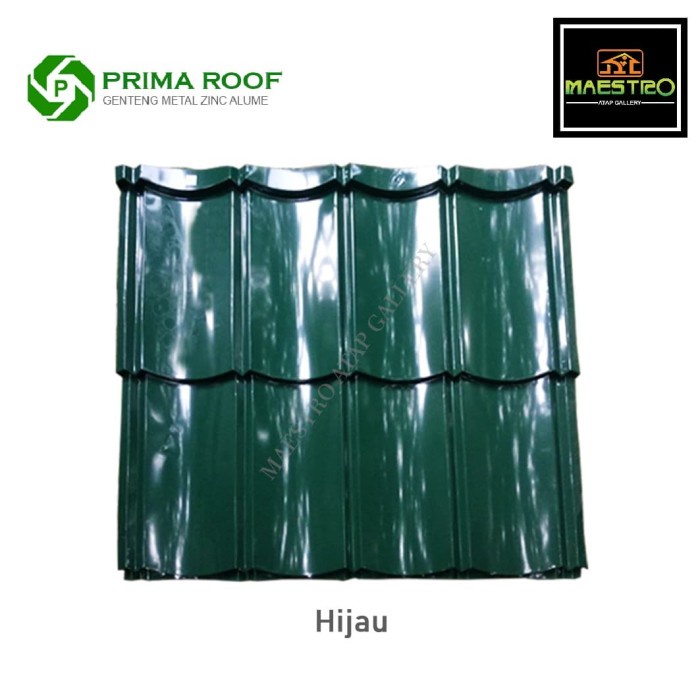 Genteng Metal Prima Roof Hijau