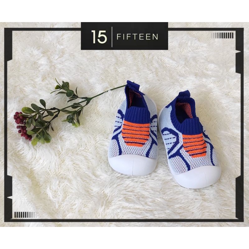 Sepatu Baby Bayi Ukuran 17-21 Terkini Sneakers Anak Anak Baby Bayi Slop Model