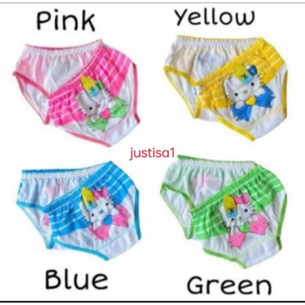 CBHK..TERMURAH..6 PCS CELANA DALAM ANAK PEREMPUAN CD ANAK CEWE SEMPAK ANAK CEWE TERMURAH