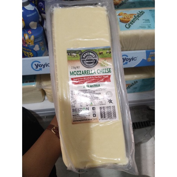 

Keju Mozzarella beston 2,5 kg