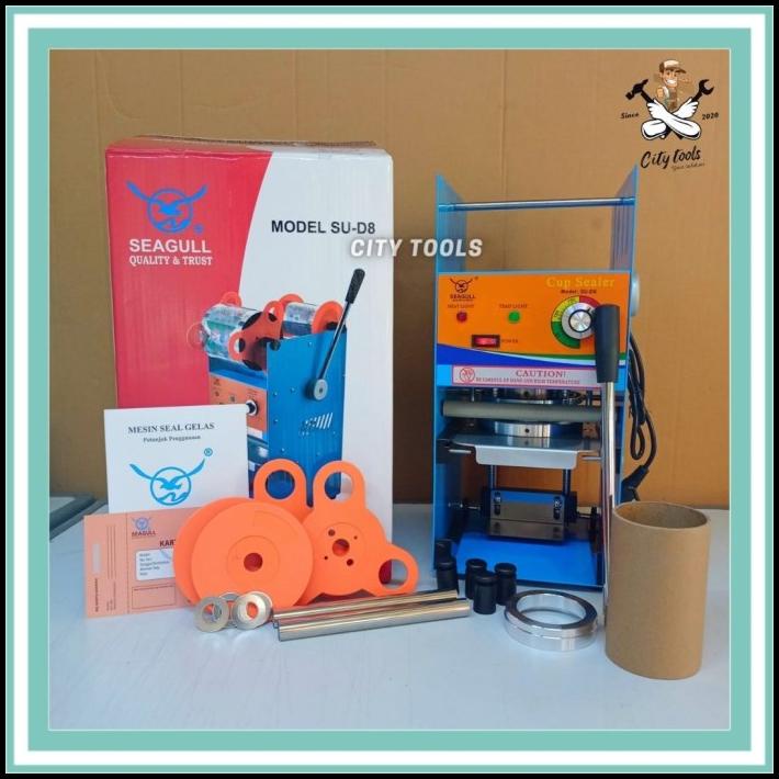 Promo Cup Sealer Mesin Penutup Seal Seagull Su-D8