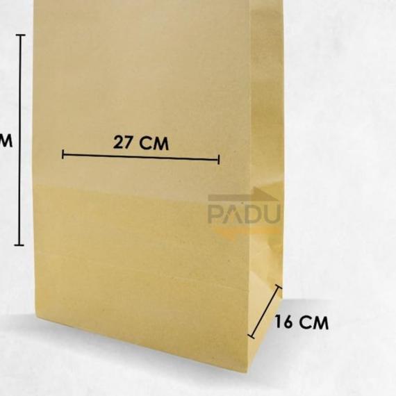 

Grocery Bag 27x16 x38.5 cm - SOS Paper Bag / Kantong Belanja