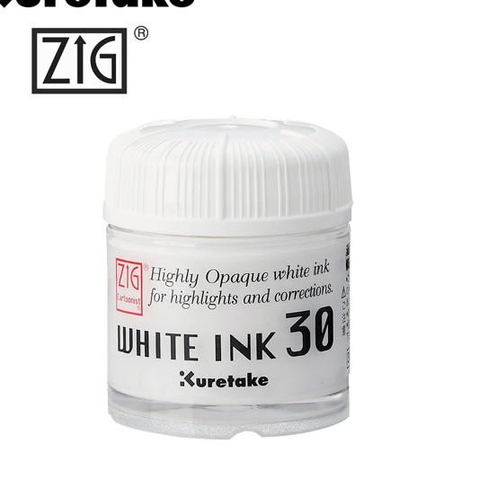 

Kuretake Pen Ink - White Ink