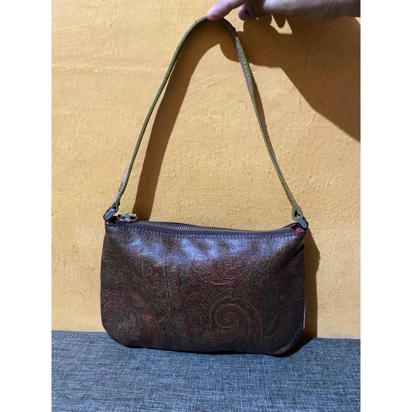 preloved shoulder bag brand etro original kulas