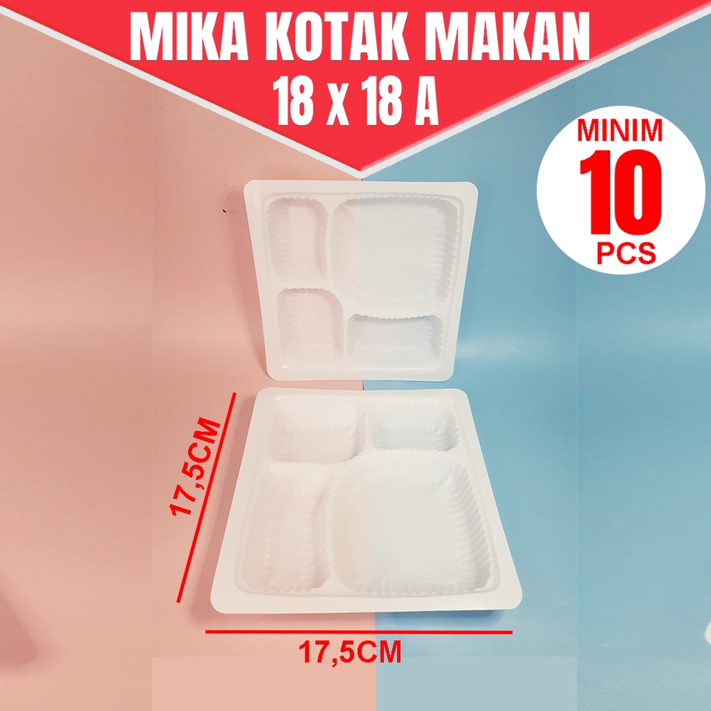 SATUAN Mika Plastik Kotak / Mika Plastik Kotak Makanan / Mika Nasi