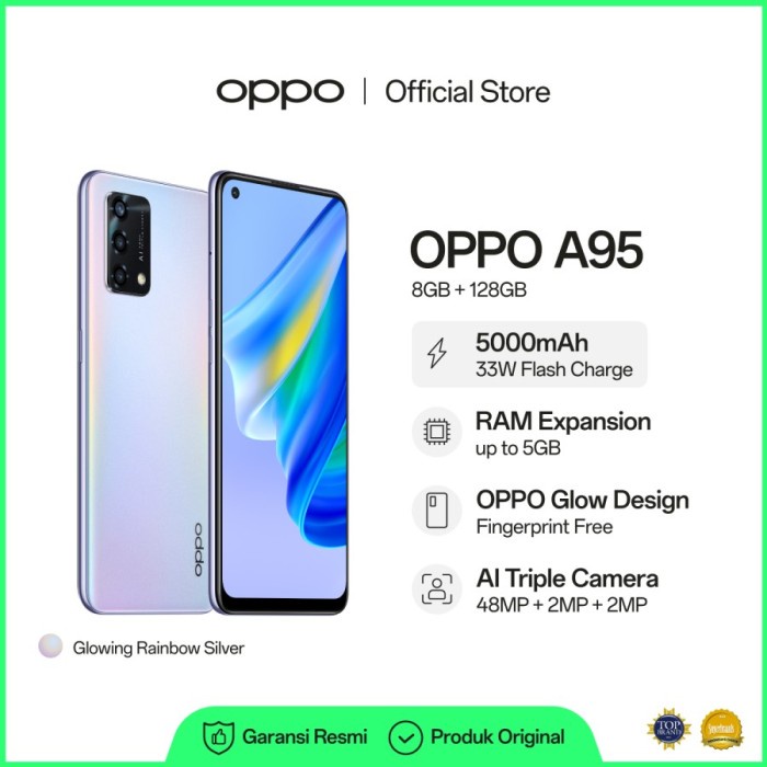 T0P OPPO A95 8/128 NEW NICE