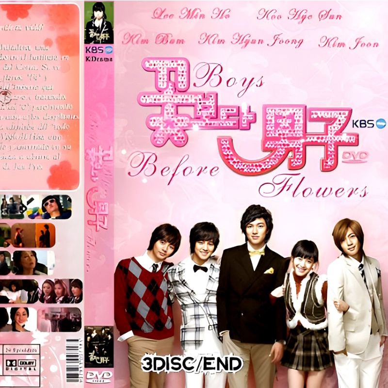KASET ORIGINAL BOYS BEFORE FLOWERS FILM DRAMA KOREA TERLARIS - KASET VIDEO FILM BOY BEFORE FLOWER 3D