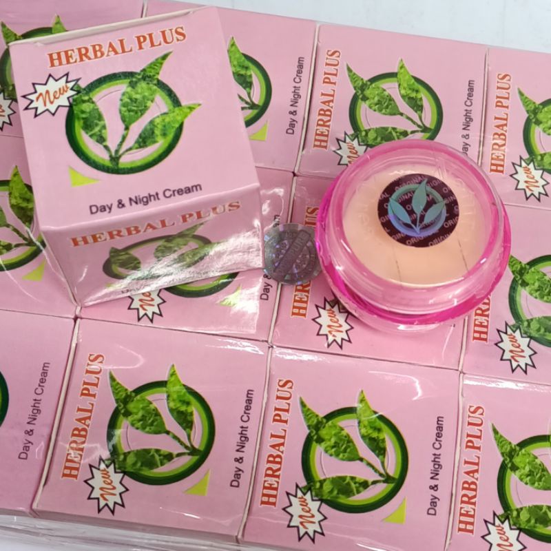 Cream Herbal Plus Holo Daun - 6 pcs