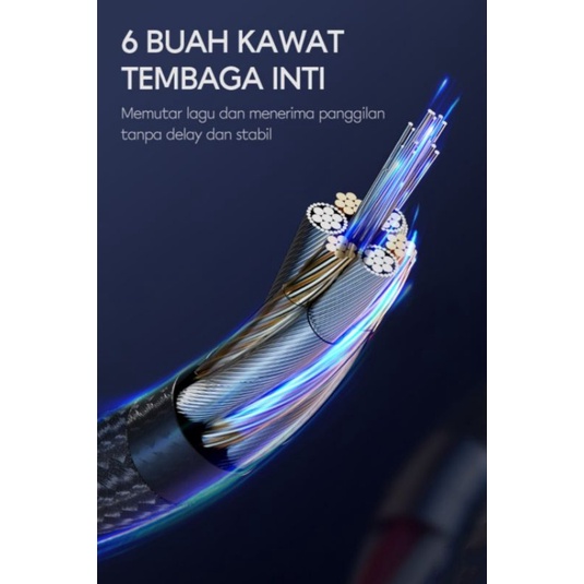 KABEL CONVERTER TYPE C TO 3.5MM VIVAN VAC01 GARANSI 12 BULAN