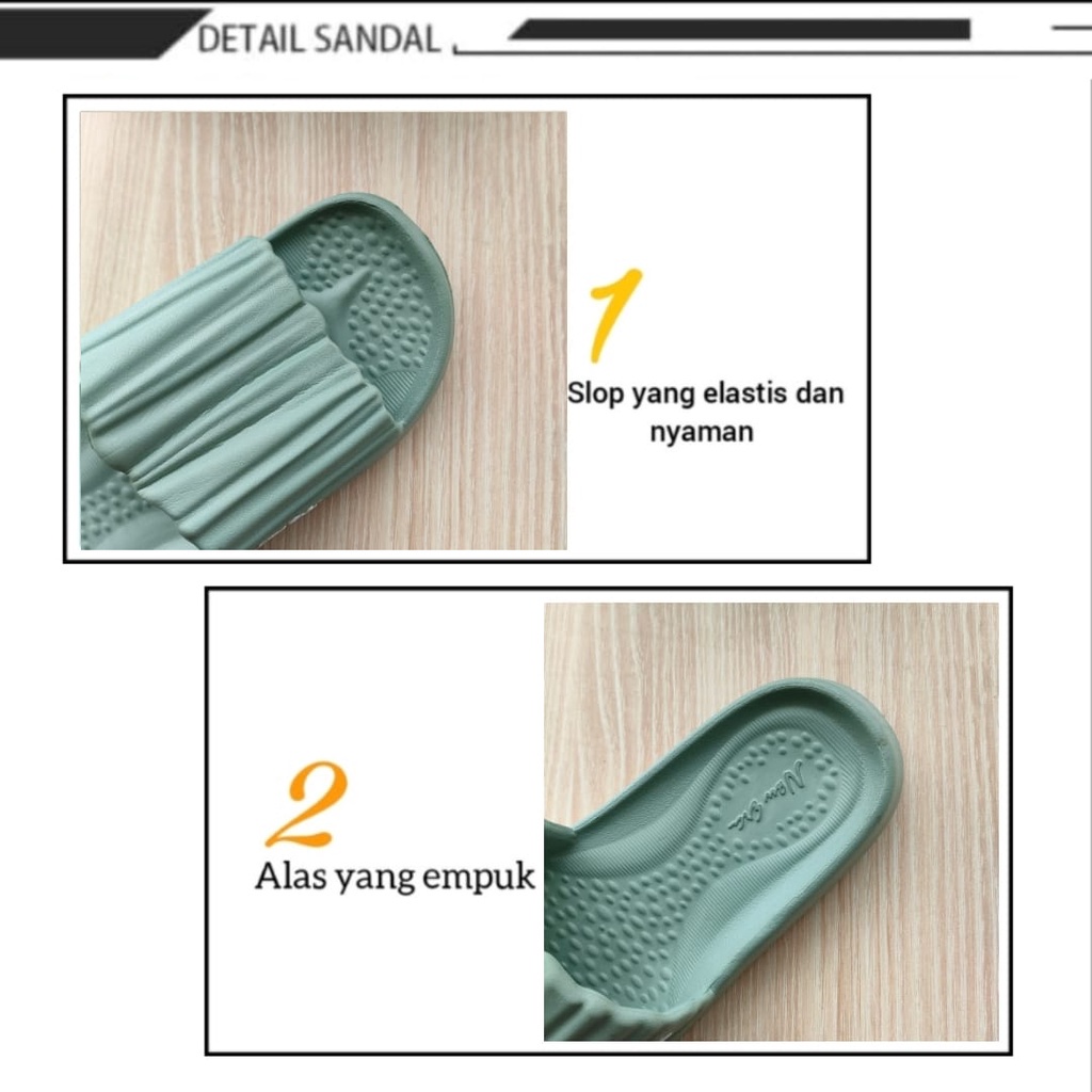 BB SANDAL NEW ERA LB E 11018 Sandal Wanita Model Terbaru