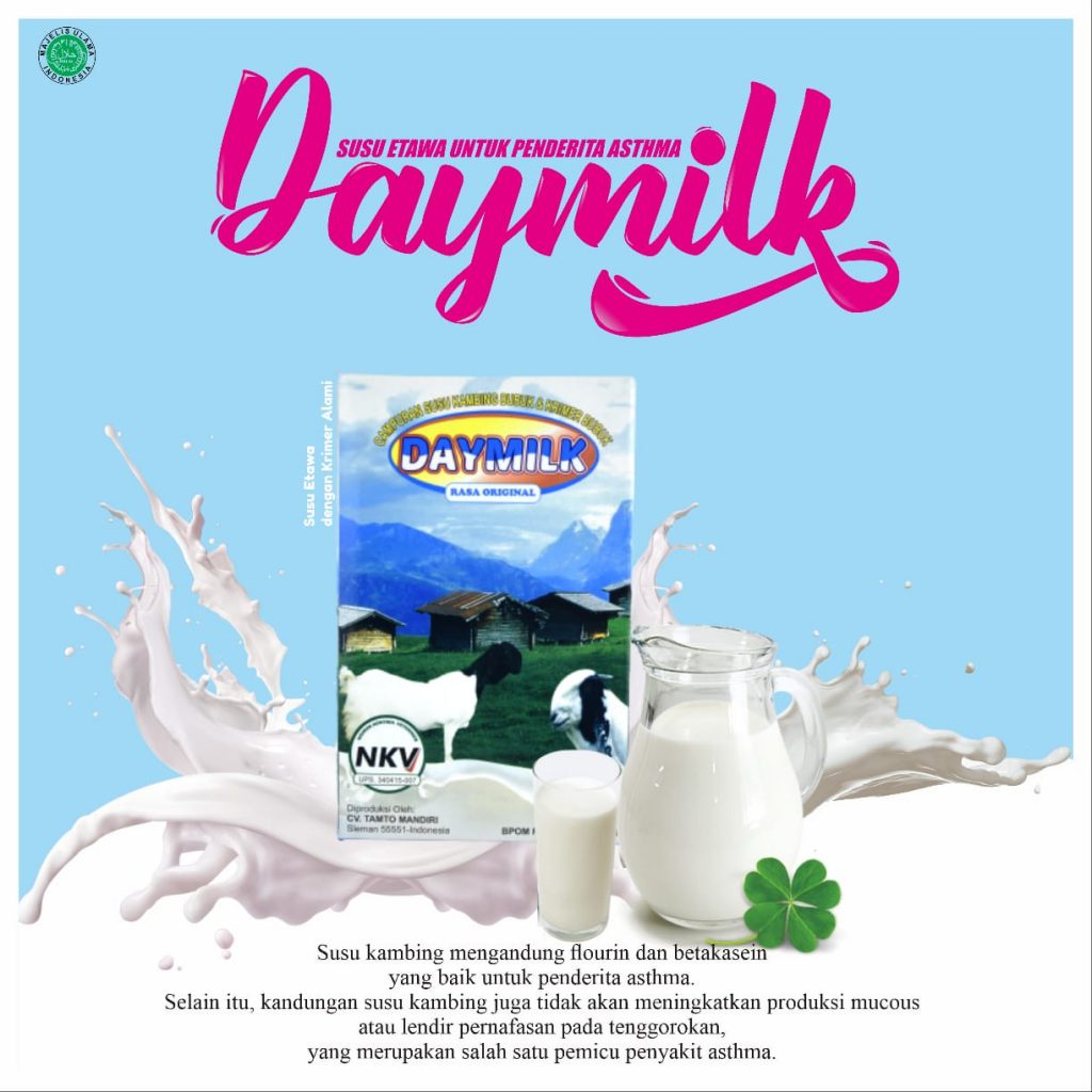 

Susu Kambing Etawa Bubuk DAYMILK 200gr Halal BPOM