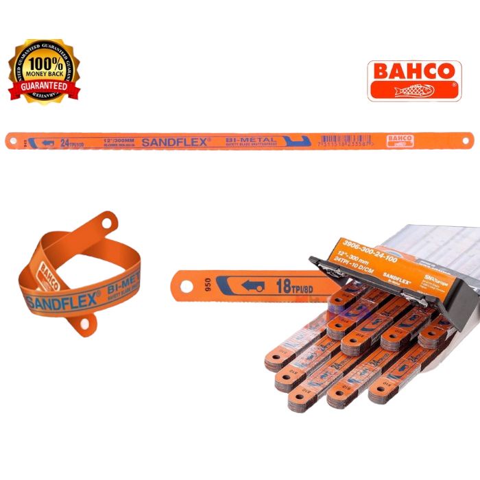 MATA GERGAJI BESI SANDFLEX BANCO ORIGINAL/18 TPI/GERGAJI BESI SANDFLEX