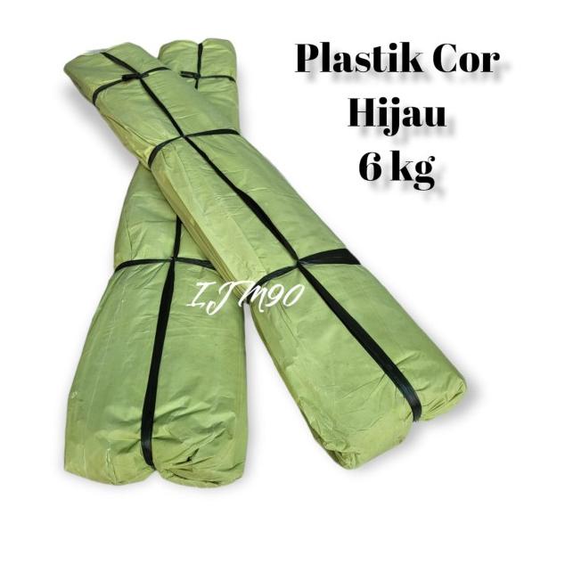 

PLASTIK COR HIJAU BUTEK 6KG PANJANG +-60 METER