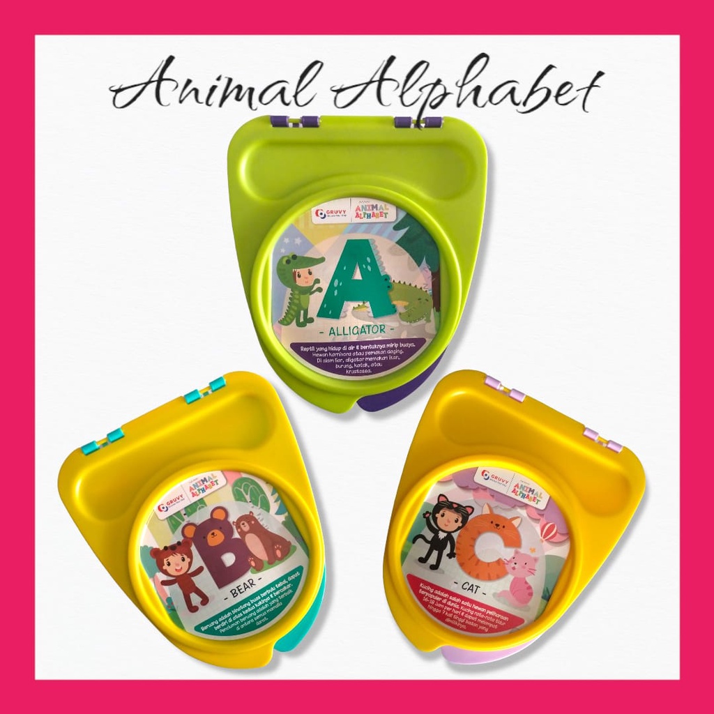 TEMPAT MAKAN BAYI ANIMAL ALPHABET BIGGY HOME TERMURAH