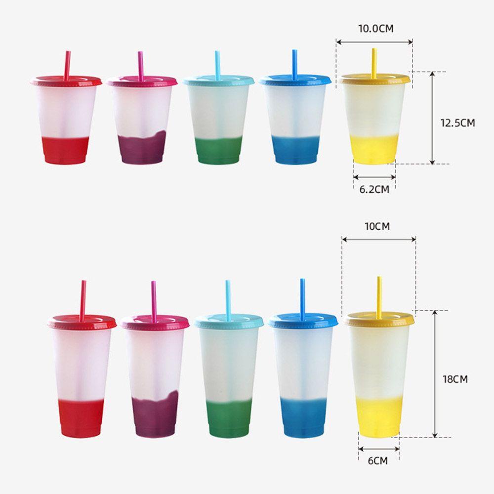 Solighter Drink Ware Fashion Gelas Plastik Suhu Portable