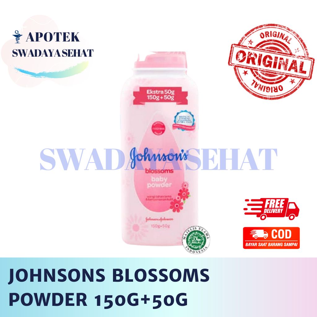 JOHNSON BABY COLOGNE 100ML BLOSSOMS POWDER 150GR+50GR Brisa Summer Happy Berries - Parfum Minyak Bedak Bayi